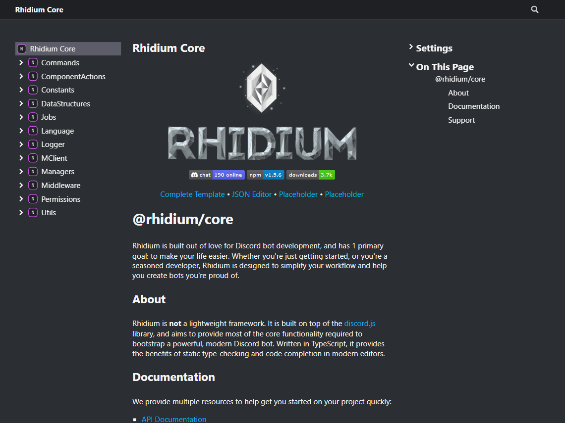 Rhidium