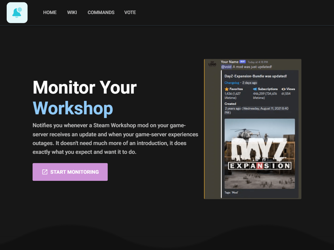 Workshop Monitor